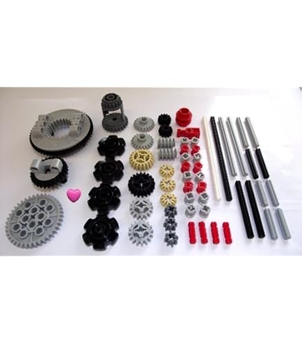 MOC Ruota Universale 4 Pezzi Per Costruzioni Tecniche - Sfera In Acciaio Inox, 3x2,4 Cm, Compatibile Con Blocchi Lego® EV3 92911