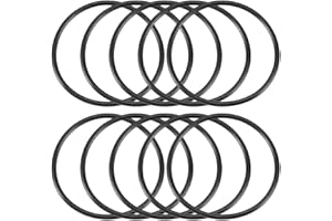 UXCELL sourcing map Pack mit 10 Flansche Dichtung metrischer Dichtring Nitrilkautschuk O-ringe 82mm Außendmr. 74mm Innendmr. 4mm breit