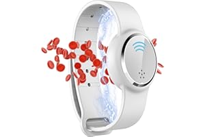 Nimedala Komo Sangle de main à liquéfication à ultrasons 2022 Bracelet magnétique pour homme et femme (blanc)