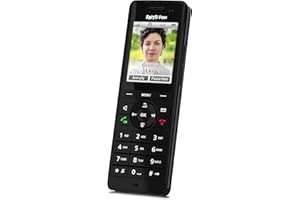 FRITZ!Fon X6 Black DECT-Komforttelefon (hochwertiges Farbdisplay, HD-Telefonie, Full-Duplex-Freisprechen, Steuerung FRITZ!Box-Funktionen), schwarz, deutschsprachige Version