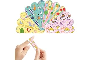 IKOPFLN 120 vendas de dibujos animados para niños, vendas impermeables con dibujos animados, tiritas infantiles