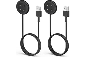 BLIKEJIN 2-Pack Charging Cable for Google Pixel Watch 2 / Fitbit Ace LTE Replacement Charger (USB-A)