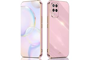 ILING Funda para Xiaomi Mi 10 Lite 5G, Silicona Coloreada Case, Estuche Ultrafino Anti-caída para Niña, Caja para Proteger la Cámara (Púrpura)