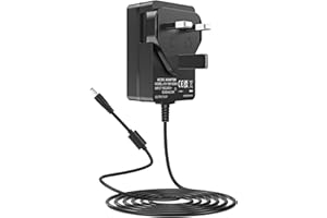 MAREISA 9V Power Supply Center Negative, Guitar Pedal Power Supply Compatible with Boss Roland Vox Stomplab JOYO Wah Pedals Casio Keyboards Behringer Effects Pedals Piano Keyboards Musical Instruments