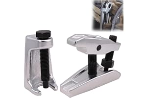 Kahaybeall 2 PCS Extracteurs de Rotules de Direction, Extracteur de Rotule, Arrache de Suspension, Outils de Retrait Universels en Acier Carbone, Durables et Compacts pour Entretien Automobile