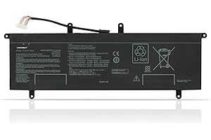 C41N1901 Laptop Battery Replacement for Asus ZenBook Duo UX481F UX481FA UX481FL UX4000F UX4000FL Series LUSONBAY Battery for C41N1901 4ICP6/60/72 0B200-03520000 0B200-03520100 15.4V/70Wh