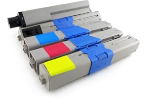 Green2Print Toner Set, 4 cartucce 1x 3500, 3x 3000 pagine Toner per OKI MC363DN, MC363, C332DNW, C332DN, C332