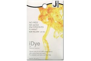 Ioni jacquard tessuto tintura 14 grammi-sole giallo