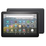 Fire HD 8-Tablet, 8-Zoll-HD-Display, 32 GB, Schwarz mit Spezialangeboten, für Unterhaltung unterwegs, Zertifiziert und genera