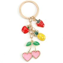 MUCOOS Cherry Bag Charm & Keychain — Cute Gift For Teachers, Girlfriends, Women — Perfect For Birthdays, Graduations & Friendship - View #12