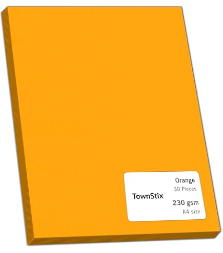 Papier Kangaro A4 120gr oranje pak 100vel