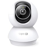 Tapo C250 | 4K 8MP Ultra HD Akıllı Wi-Fi Kamera | 360&deg; | AI Otomatik Zoom ve Takip | Bebek Ağlaması Algılama | Sesli ve Işıkl