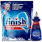 Finish Dishwasher Salt 2kg and Finish Rinse Aid, Shine & Dry- 400 ml