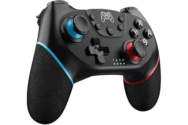 Sefitopher Mando para Switch, Mando Switch Inalámbrico Mand o Pro Controller ara Switc h/Switc h Lite/Switc OLED con Gyro Axis/Dual Shock/Función Turbo y Captura de Pantalla