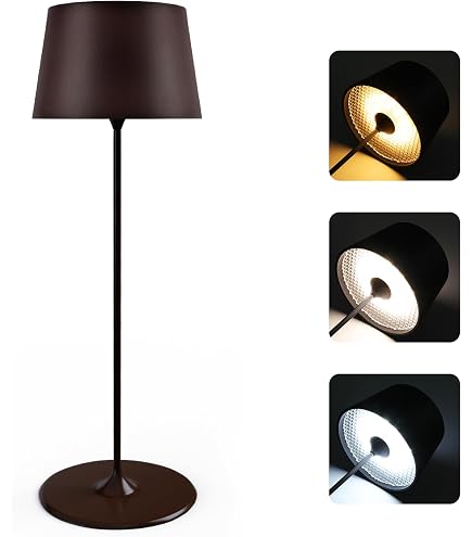 Dopa Dopastore Lampada da Tavolo LED Touch Senza Fili 3 Tonalità di Luce Dimmerabile Ricaricabile Stile Moderno 2 Anni di Garanzia IP20 Per Casa Ufficio Ristorante Hotel Comodino (Azzurro