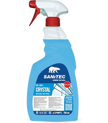 SANITEC ACCIAIO VIVO Folyékony Fémtisztító, Inoxtisztító 500 Ml