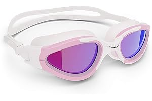 AqtivAqua Lunettes de Natation, PDX Lunettes Piscine à Champ de Vision Large pour Adultes Hommes Femmes, Anti-Buée Étanches
