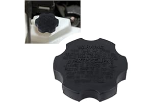 GENERIC Car Brake Fluid Cap,Durable Master Cylinder Cap Compatible with Hyundai Accent Azera Elantra Kia Optima,Brake Reservoir Cap Car Accessories Replacement OEM#58531-07000,585312B500