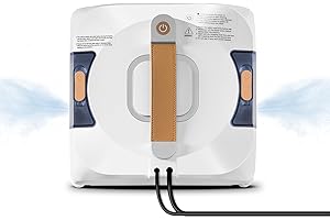 JNERKERT Robot laveur de vitre-Vitres Automatique avec Double Pulvérisation - Réservoir Dual 110ml - Nettoyage Intérieur/Extérieur pour Gratte-Ciel -Fonction Lavage Humide Professionnel