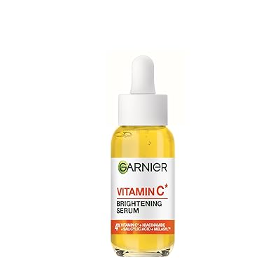 Garnier Vitamin C Serum for Face, Brightening Serum with 4% Vitamin C + Niacinamide + Salicylic...