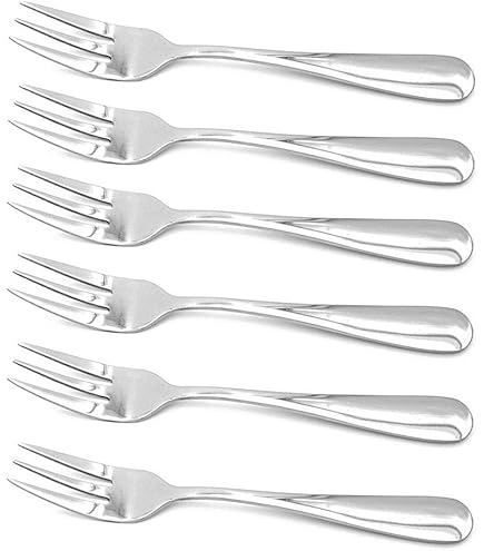 Legami - Lot de 6 fourchettes pour apéritif, réutilisables, durables
