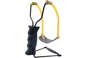 BULLTEK Elastico Rinforzato da Tiro, da Intrattenimento per Lo Sport e l'Outdoor, da Pastura nella Pesca in Lago, Professionale di Precisione, per Il Tiro a Segno al Bersaglio, Ludico