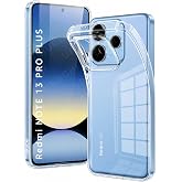 URUCHI Crystal Şeffaf Kılıf Redmi Note 13 Pro Plus i&ccedil;in, [Sararma &Ouml;nleyici] [Kamera Koruma] [Askeri Sınıf D&uuml;şme Testi] Şeffaf