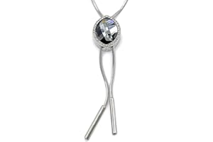 ACCENT AIGU Collana Donna 80 cm Regolabile Ciondolo Seduzione Cristallo,Collane Lunghe Donna Particolari,Collana Donna Argento, Gioielli Donna lunghe Catena Elegante Swarovski Crystal Collier Donna Bigiotteria