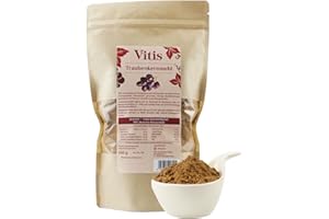 ‎VITIS Traubenkernmehl 1kg | von Vitis Vital | glutenfrei | vegan | hoher Ballaststoffgehalt | regional produziert an der Mosel | 100% Naturprodukt | zertifizierter Herstellungsprozess | Premium Qualität