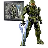 DTBBksy Halo Infinite Master Chief Actionfigur Spielfigur Modell Sammlerspielzeug Geburtstagsgeschenke KO Version JIGFLY