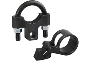 NIYATA 1 Pair Inner Tie Rod Removal Tool U-type, Tie Rod Removal Tool, Inner Tie Rod Removal Tool 3/8 Inch, Universal Inner Tie Rod Wrench, Track Rod End Removal Tool, Tie Rods and Parts Black