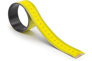 MAGSTICK Metro a nastro magnetico flessibile, 1 metro, per etichettatura, flessibile, 100 cm, mag_202