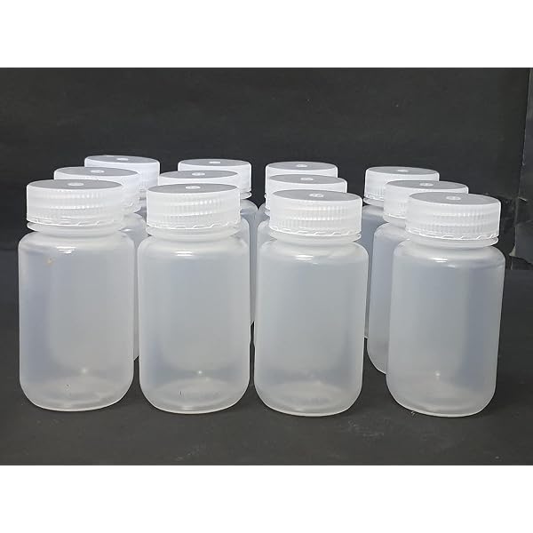 Nalgene HDPE Narrow Mouth Bottle – Clear, Durable Plastic Storage Or Canteen