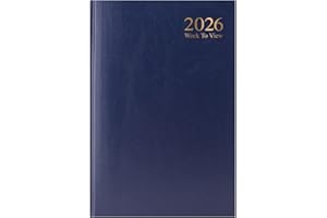 ARTH 2026 Diary A5 Week to View - Navy Blue