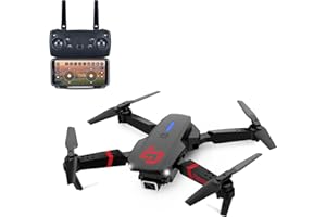 TURBO CHALLENGE - Elite Drone MKX - Drone - 400318 - Dispositivo Volante - Nero - 2 Batterie Ricaricabili incluse - Plastica - Regalo - Compleanno - Luminoso - Video - A partire da 8 anni