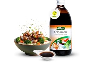 A.VOGEL - Kelpamare – Condiment 100% végétal – Rehausse l’arôme des mets - Goût original et parfumé - Ingrédient d’origine naturelle, Agriculture biologique – Sans gluten – 500 ml -
