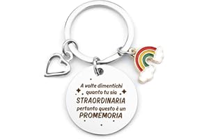 HOOSMOON Regalo Amica Regalo Collega Donna Idee Regalo Migliore Amica Idee Regalo Originali per Amica Portachiavi Amicizia Donna Regalo Mamma Papà Compleanno Regalo Maestra Regalo Coppia Regalo Laurea Sorella
