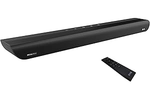 OXS S5 Barra de Sonido 3.1.2ch con Dolby Atmos, Altavoz de TV, Subwoofer Integrado, Graves Flexibles, Mejora del Diálogo, Conectividad Bluetooth 5.0 y HDMI eARC, 5 Modos de EQ, 4K HDR Passthrough