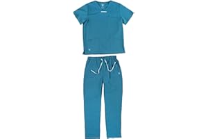 WORKTEAM CREATING STYLE AT WORK WORKTEAM Conjunto Sanitario Elástico Unisex.Uniforme Sanitario, Médico, Enfermera, Dentista, Estética, Veterinaria. Unisex