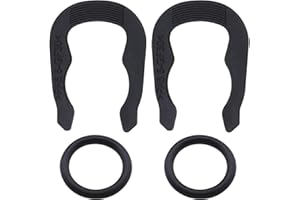 EMSea 2pcs Clips en U et 2pcs Joints Toriques pour Capteur de Température Liquide de Refroidissement Numéro de Pièce 032121142 N90316802 Pièces de Rechange Automobiles, Noir