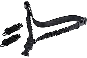 ToopMount Kameragurt Schlinge, Monokular Schultergurt mit Schnellverschluss, Längenverstellbarer Crossbody Gurt, Umhängegurt mit Elastischem Seil, Teleskop Umhängeband, Tragkraft 20 kg