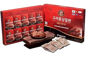 POCHEON KOREAN RED GINSENG Pocheon Koreanischer Roter Ginseng Scheiben geschnitten 200g(20g x 10), Koreanischer 4,5 Jahre Panax GInseng, Natural Immune support, Available as Tee