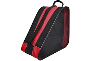 TINAYAUE Unisex Ice Skate Bag Roller Skate Storage Bag Skating Tote Bags Sports Shoulder Backpack Portable Inline Skates Carry Bags Shoes Carrier Pouch Organizer for Kids Adults