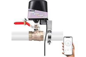 UseeLink Smart Water Valve, Matter Valve, Electric Smart Valve, Automatic Ball Valve Watering Timer, for Applee Home, Alexa, Google, SmartThingss, Requires Matter Hub