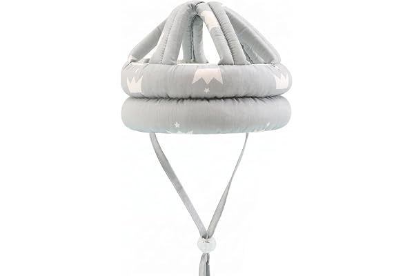 Baby Huvudskydd för att krypa och gå, justerbar anti-chock baby, 360° säkerhetsmössa för pojkar och flickor, mjuk och andning