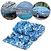 Produktbild Tarnnetz Camouflage Netz Camonet Waldtarnung flecktarn Armee Sichtschutz Netz Sonnenschutz Tarnung für Freizeit Camping Bars Jagd - Camouflage Deko 3x5M Blau