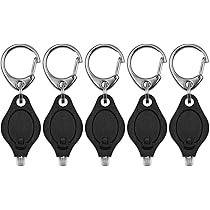 Yuragim Mini torcia portachiavi, 14 pezzi, piccola torcia a LED per bambini, ideale come regalo di compleanno per bambini, mini torcia tascabile per