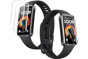 Anoowkoa [2-pak ochraniaczy ekranu do Huawei Band 9 [nie szkło] wysokiej jakości miękka osłona z folii TPU - oryginalna super łatwa instalacja