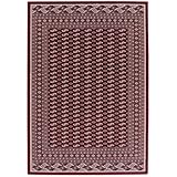 Alfombra oriental rojo para salón Bizerta, rojo, 80 x 150 cm