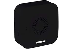 Marmitek Bell ME BLK - Timbre inalámbrico para Marmitek Buzz LO - Funciona con pilas